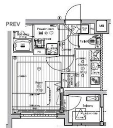 PREMIUM CUBE 新宿中井の物件間取画像